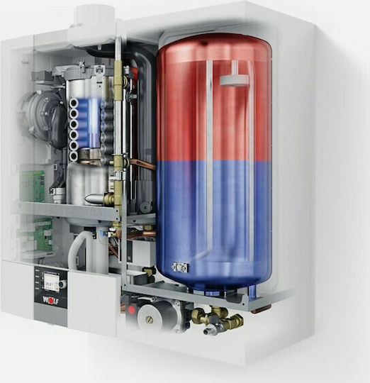 Wolf CGW-2-20/120L Επιτοίχιος Λέβητας Συμπύκνωσης Αερίου 17200kcal/h
