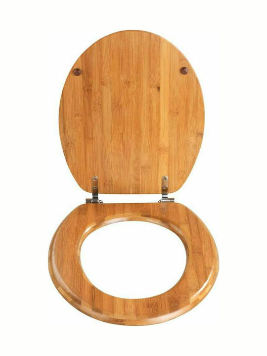 Wenko Bamboo Toilet Seat Brown 144726100 41cm 144726121