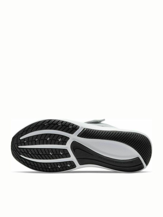 Star Runner Star Runner 3 Kids Sports Shoes Running with Hoop & Loop Closure Light Grey / Black