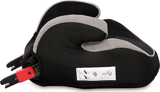 Lorelli Safety Junior Fix Anchorages Baby Car Seat Booster with Isofix Grey 15-36 kg