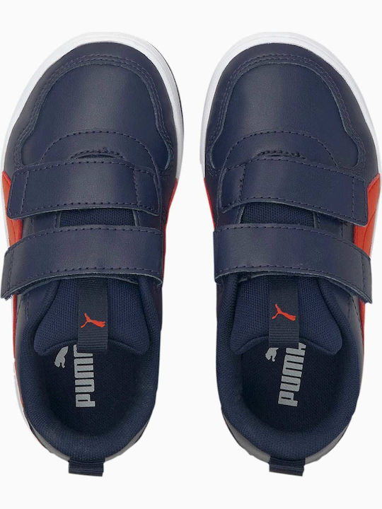 Multiflex Kids Sneakers with Scratch Navy Blue