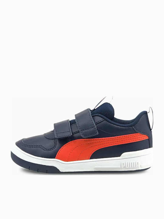 Multiflex Kids Sneakers with Scratch Navy Blue