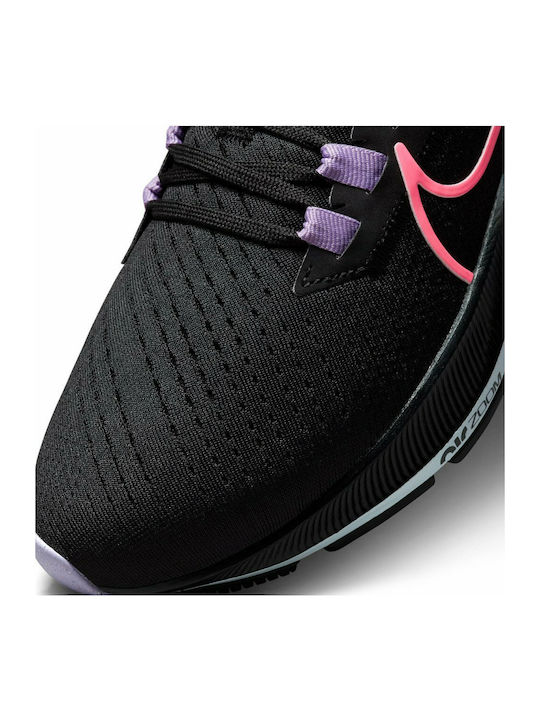 Air Zoom Pegasus 38 Sport Shoes Running Black / Hyper Pink / Lilac / Pure Platinum