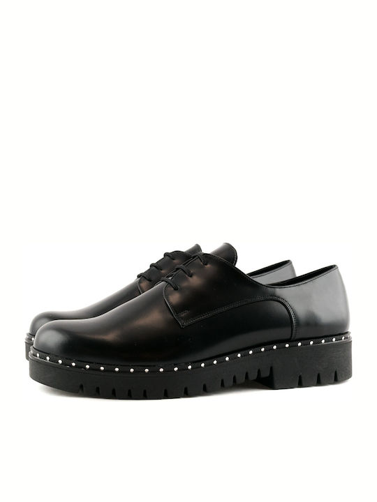 2111 JULIET Damen Oxford Schwarz