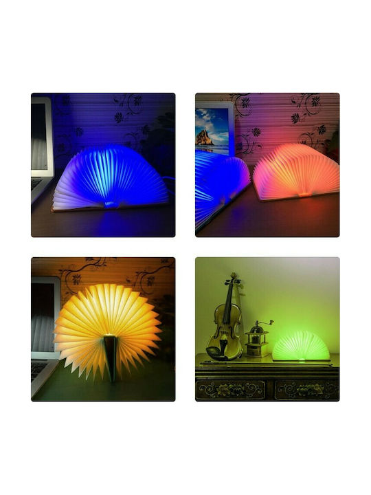 GloboStar Διακοσμητικό Φωτιστικό LED RGB 21.5x16.5x30εκ.