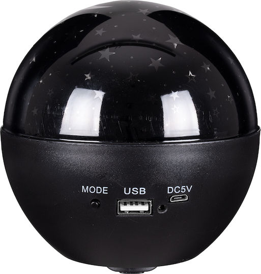 GloboStar Διακοσμητικό Φωτιστικό Night Sky Stars LED RGB Party Light 11x11x11.5εκ.