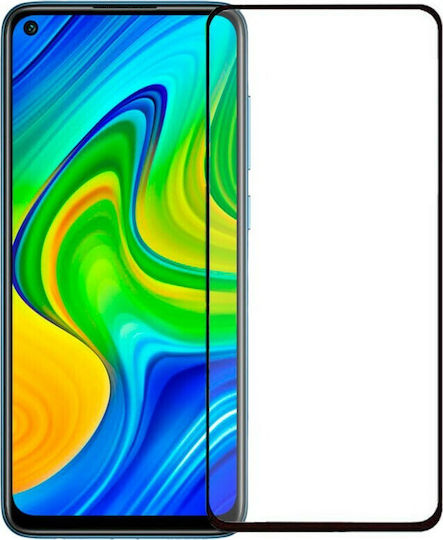 5D Ceramic Adeziv complet Full Face Tempered Glass (Redmi Note 9)