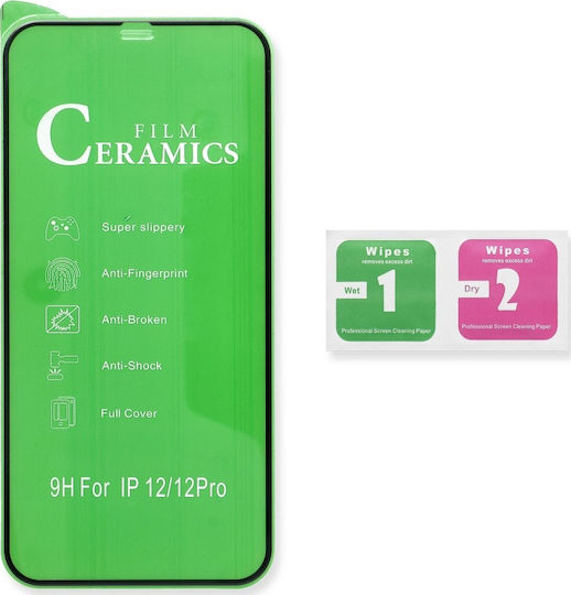 5D Ceramic Adeziv complet Full Face Tempered Glass (Galaxy A12)