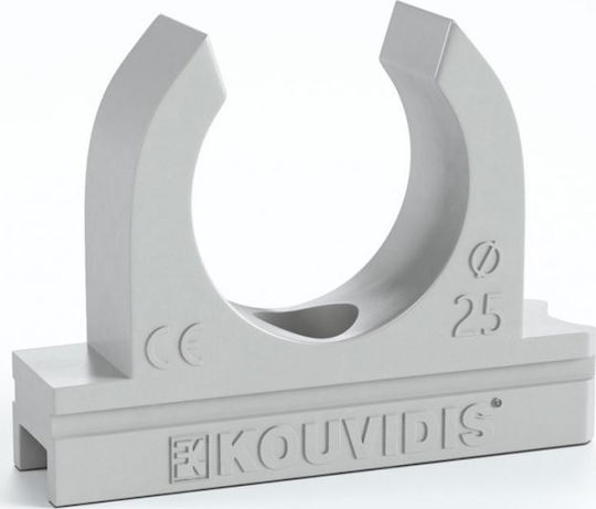 Kouvidis Electrical Conduit Bracket with Diameter 4mm made of Plastic 4003016