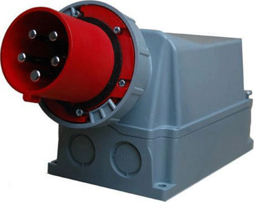 PCElectric Мъжки индустриален щепсел Индустриална контактна гнездо 5P 125V IP67 545-6