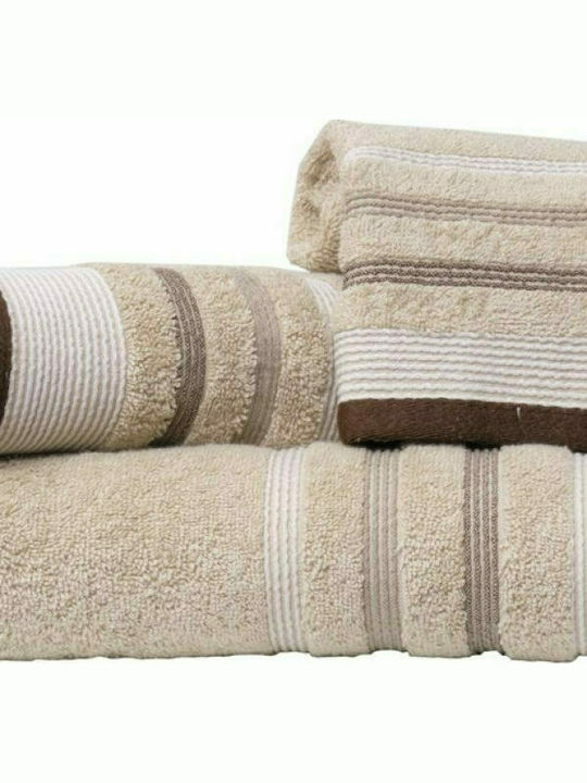 Viopros Facecloth Χαβάη 646365 50x100cm. Beige