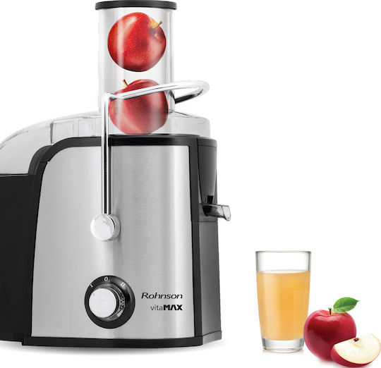 Rohnson Juicer 1200W Inox Black