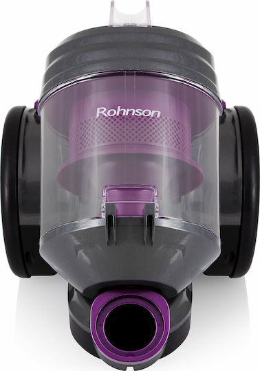 Rohnson Cyclone Aspirator 800W cu bol 2lt Violet