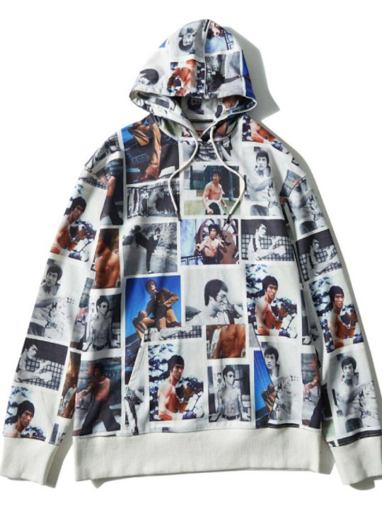 Bruce Lee Hanorac cu Glugă Multicolor