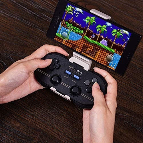 8Bitdo Smartphone Clip for N30 Pro 2 Βάση για 1 χειριστήριο Android Γκρι RET00225