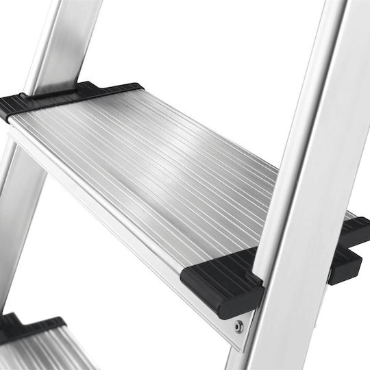 Hailo L80 Ladder Aluminum with 2+1 Steps