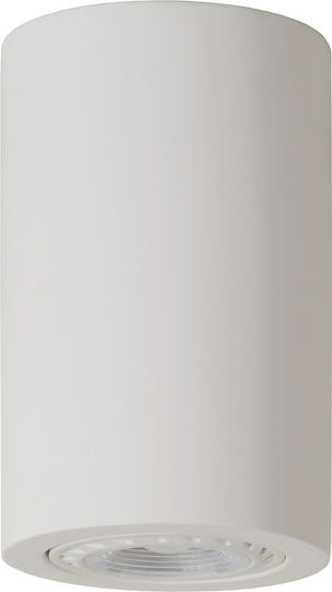 Lucide Lightning Gipsy Single Spot with Socket GU10 in White Color