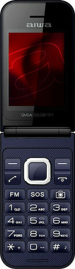 Aiwa FP-24 Dual SIM Mobile with Buttons Red