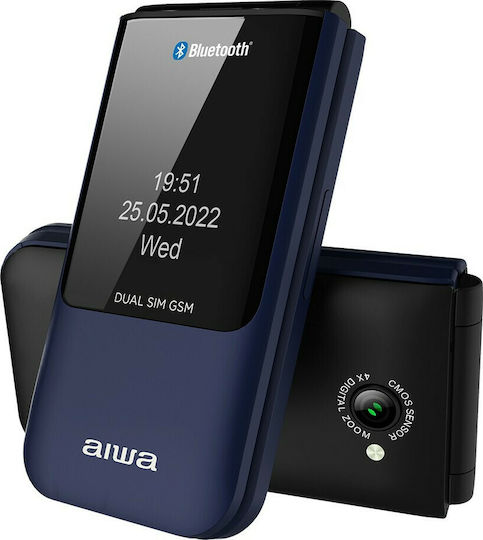 Aiwa FP-24 Dual SIM Mobile with Buttons Red