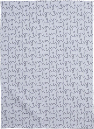 Viopros Tea Towel Made Of 100% Cotton In Gray Colour 50x70cm 2 Pieces