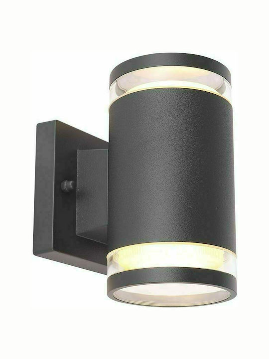 Globo Lighting Wall-Mounted Outdoor Spot Light GX53 IP44 Double Beam