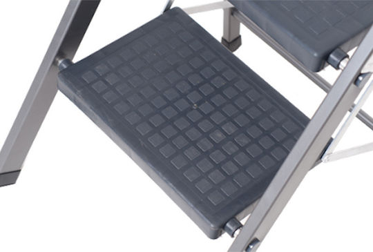 Vasomichaniki Scăunel Scări Aluminiu 3 Trepte 75cm