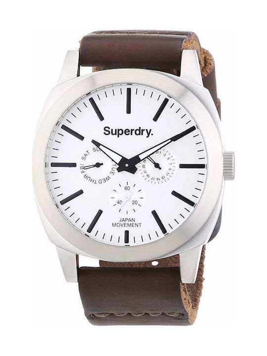 Superdry Men's Thor Multi Brown Leather Strap