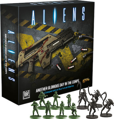 Gale Force Nine Game Expansion Aliens: Another Glorious Day in the Corps for 1-6 Players 14+ Years (EN)