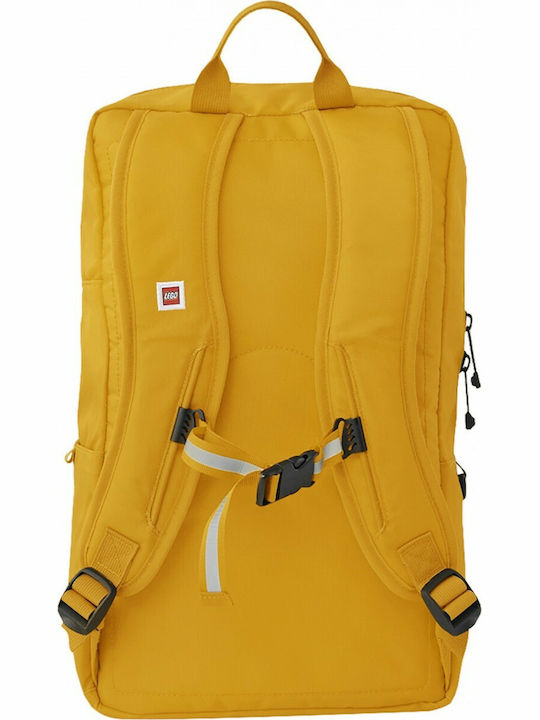 Lego Brick 1x2 Schulranzen Rucksack Grundschule, Grundschule Gelb mit Flaschenhalter 18Liter