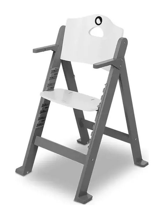Lionelo Floris Baby Hochstuhl 3 in 1 mit Höhenverstellbar Grau Stone