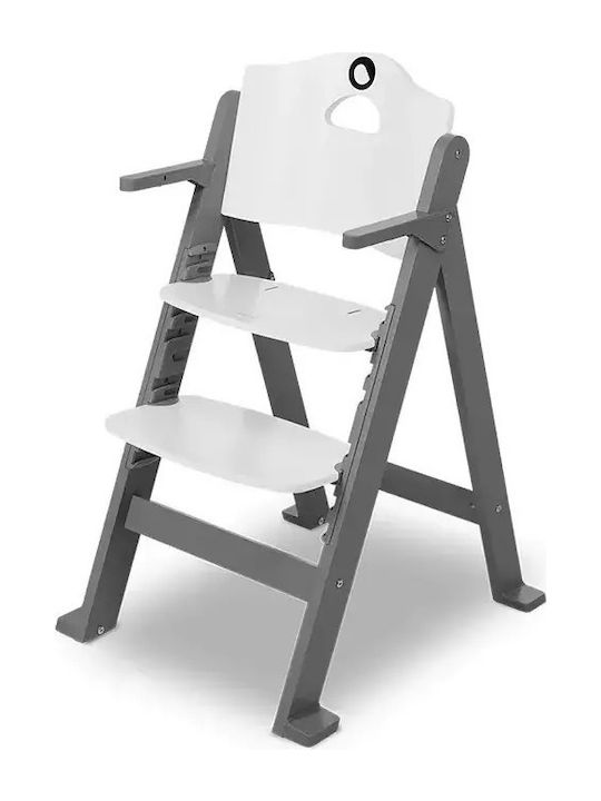 Lionelo Floris Baby Hochstuhl 3 in 1 mit Höhenverstellbar Grau Stone