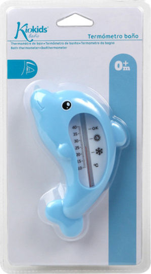Kiokids Analog Bade-Thermometer Delfin 10°C bis 40°C Blau 2289