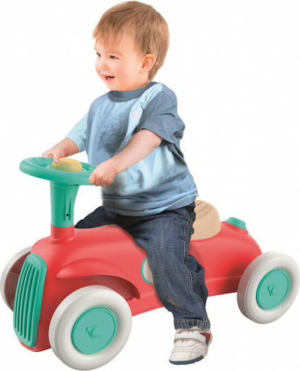 Baby Clementoni My First Car Ride On Baby Push Walker For 6+ Months Red