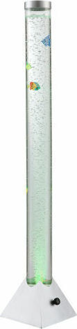 Globo Lighting Mendoza LED Floor Lamp H120xW21.5cm. with RGB Light Transparent