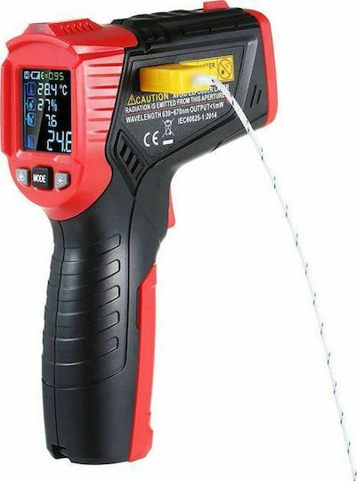 Habotest Infrared Thermometer -50°C to 800°C with Distance Ratio 12:1 HT651D