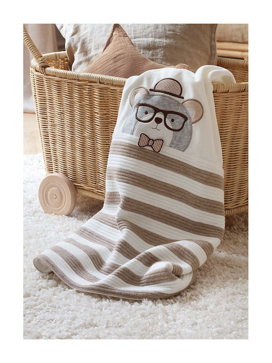 Mayoral Babydecken Wickeltücher für Kinderzimmer Ecofriends 80x88cm