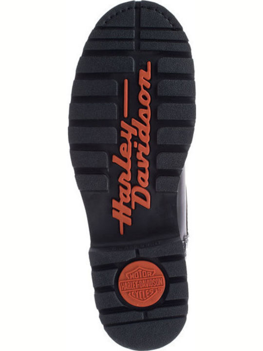 Leder Schwarz Stiefel