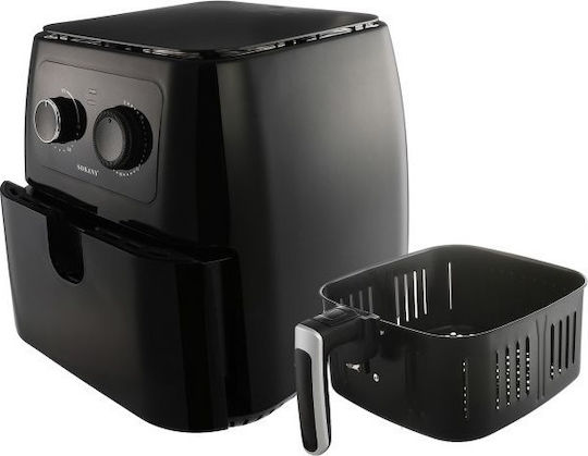 Sokany Heißluftfritteuse 8.5Es Schwarz AF-005