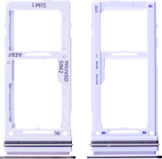 Samsung Βάση Κάρτας Sim/Μνήμης Μωβ για Galaxy A52