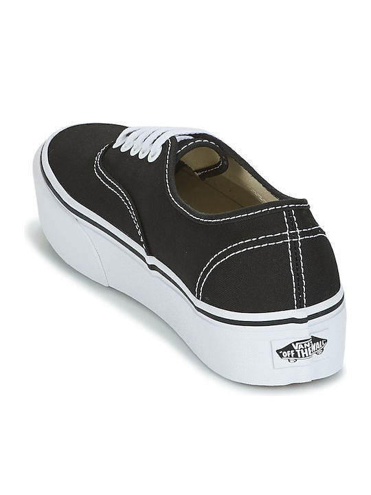 Vans Authentic Flatforms Sneakers Μαύρα