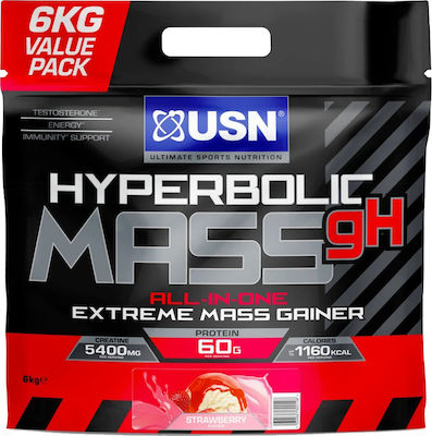 USN Hardcode Hyperbolic Mass mit Geschmack Strawberry 6kg