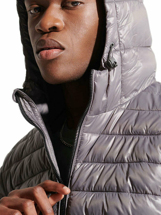 Fuji Winter Jacket Puffer Mid Grey