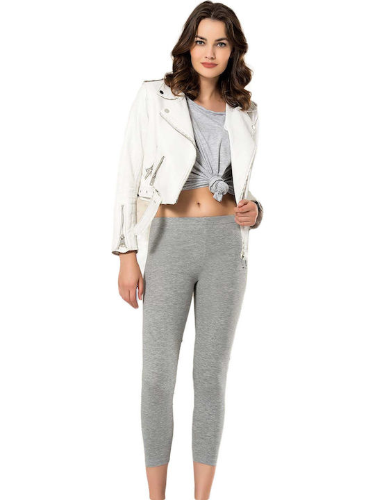 Women's Cropped Everyday Legging Gray