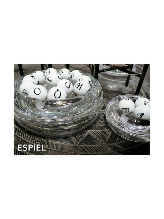 Espiel Dekoratives Brief aus Keramik 4x4x4cm 1Stück