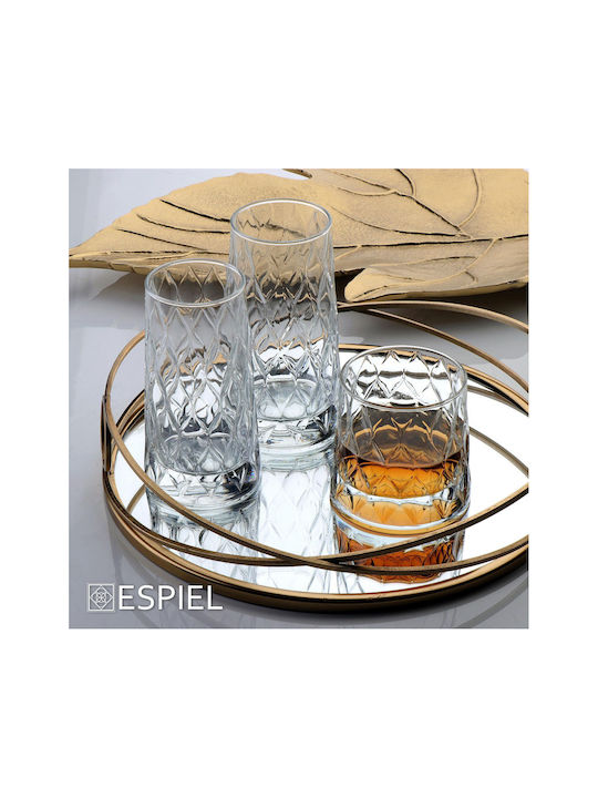 Espiel Leafy Glas Wasser aus Glas 345ml