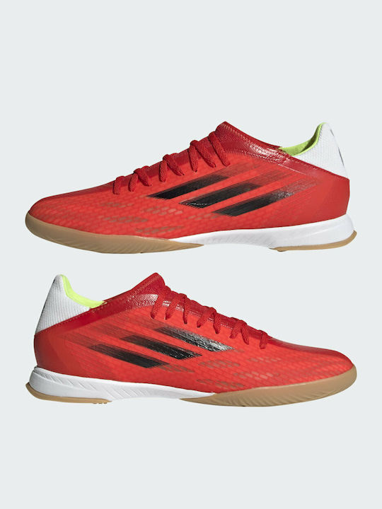 adidas X Speedflow.3 Pantofi de Fotbal de futsal Roșu / Core Black / Solar Red