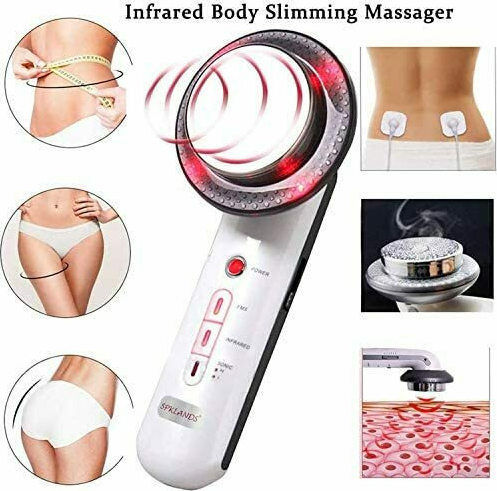 Skincare Options EMS Portable Device Muscle Stimulator for Total Body 3 in 1 with Infrared Massage