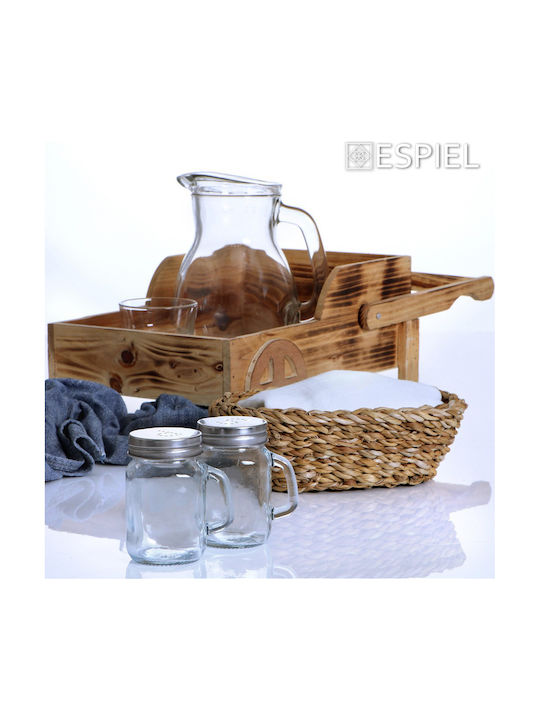 Espiel Salt and Pepper Set Glass 2pcs