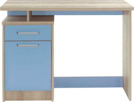 Looney Детско бюро Beige-Light Blue 100x55x75см