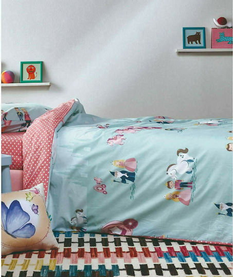 Kentia Set Kids Duvet Cover Single Veraman Dusty Pink